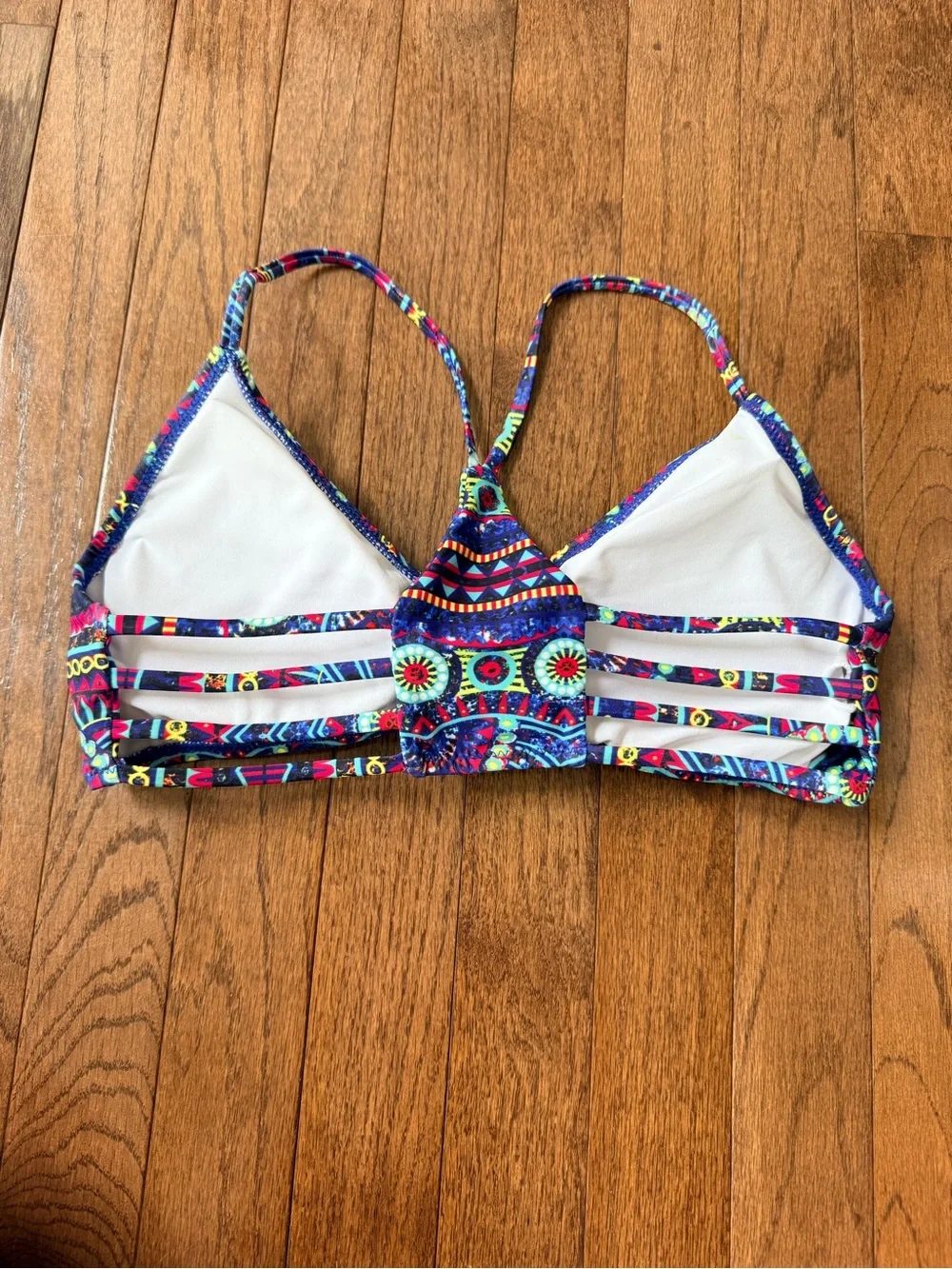Multicolor Patterned Two-Piece BikiniSwim Set